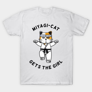 Miyagi-Cat Gets The Girl T-Shirt